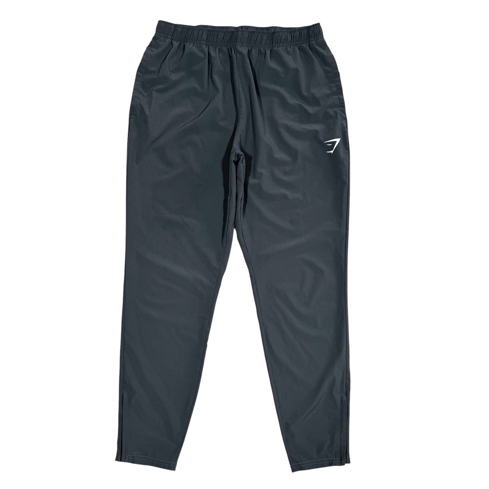 Gymshark Arrival Woven Joggers Men's Large Dark Grey Tapered Training Pants